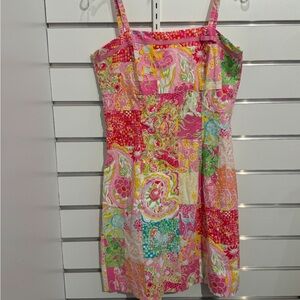Key West Colorful Printed Patchwork Sundress